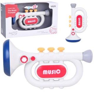 JOKOMISIADA Interaktywna Trąbka dla dzieci 3 tryby zabawy Instrument muzyczny ZA5446