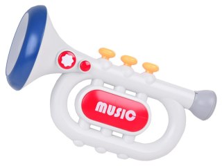 JOKOMISIADA Interaktywna Trąbka dla dzieci 3 tryby zabawy Instrument muzyczny ZA5446