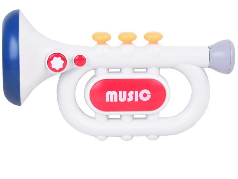 JOKOMISIADA Interaktywna Trąbka dla dzieci 3 tryby zabawy Instrument muzyczny ZA5446