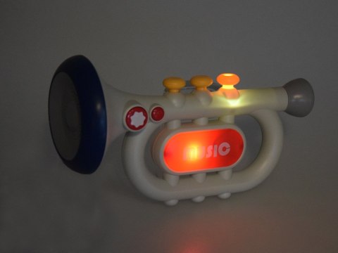 JOKOMISIADA Interaktywna Trąbka dla dzieci 3 tryby zabawy Instrument muzyczny ZA5446
