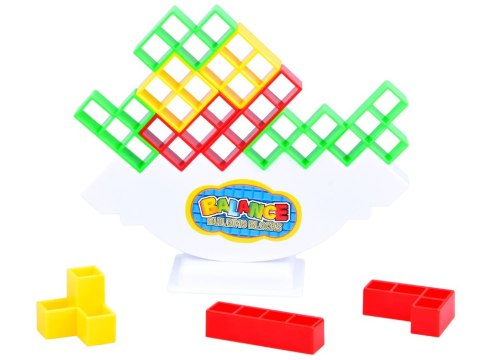 JOKOMISIADA Klocki Konstrukcyjne Wieża Balansująca Tetris 3D Gra Zręcznościowa ZA4967