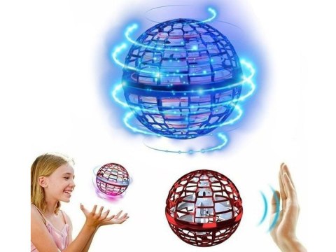 JOKOMISIADA Latająca kula ufo świeci sterowanie ręką RC0605