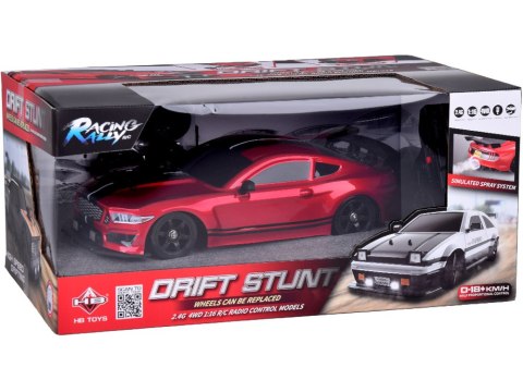JOKOMISIADA Zdalnie Sterowane AUTO RC Drift 4x4 z Efekt Dymu Oświetlenie LED RC0696