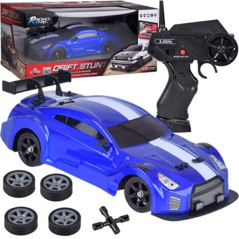 JOKOMISIADA Zdalnie Sterowane AUTO RC Drift 4x4 z Efekt Dymu Oświetlenie LED RC0696