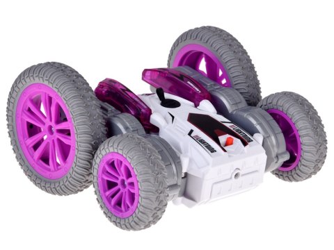 JOKOMISIADA Zdalnie sterowane SUPER SZYBKIE auto STUNT - para wodna i światło RC0729