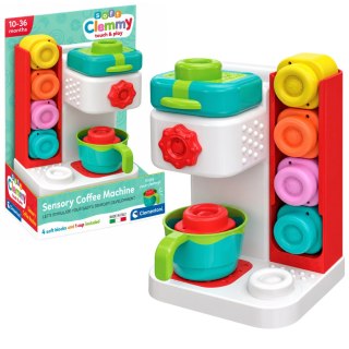 Clementoni Clemmy Sensoryczny Ekspres do Kawy Miękkie Klocki Clementoni 17616