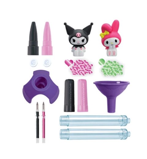 Clementoni Idea Art Zestaw Mini Fabryka Długopisów Hello Kitty i Przyjaciele My Melody i Kuromi Clementoni 18431