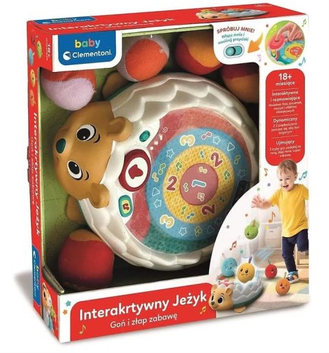 Clementoni Interaktywny Edukacyjny Jeżyk Język Polski Clementoni 50462