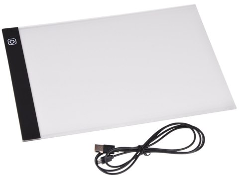 JOKOMISIADA Deska kreślarska tablet graficzny LED do rysowania dla dzieci TA0111