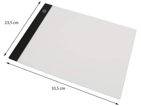 JOKOMISIADA Deska kreślarska tablet graficzny LED do rysowania dla dzieci TA0111