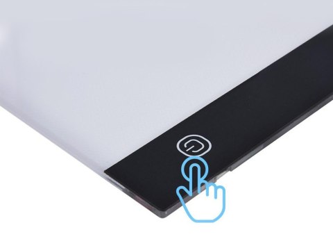 JOKOMISIADA Deska kreślarska tablet graficzny LED do rysowania dla dzieci TA0111