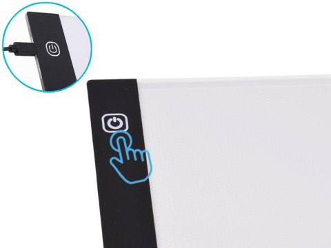 JOKOMISIADA Deska kreślarska tablet graficzny LED do rysowania dla dzieci TA0111