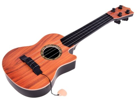 JOKOMISIADA Gitara 4-strunowa dla dzieci + piórko IN0120