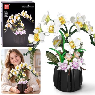 JOKOMISIADA Klocki konstrukcyjne STORCZYK W DONICZCE - Kwiaty orchidea 1014+ele ZA6378
