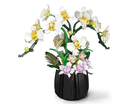 JOKOMISIADA Klocki konstrukcyjne STORCZYK W DONICZCE - Kwiaty orchidea 1014+ele ZA6378