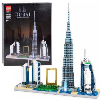JOKOMISIADA Klocki konstrukcyjne Wieżowce Dubaj - słynne budowle miasta 3000+ele ZA6269