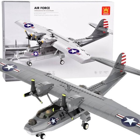 JOKOMISIADA Klocki techniczne samolot bojowy PBY-5A Catalina 364 elementów ZA5322