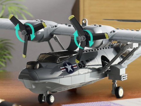 JOKOMISIADA Klocki techniczne samolot bojowy PBY-5A Catalina 364 elementów ZA5322