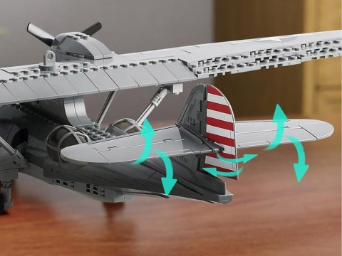 JOKOMISIADA Klocki techniczne samolot bojowy PBY-5A Catalina 364 elementów ZA5322