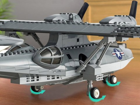 JOKOMISIADA Klocki techniczne samolot bojowy PBY-5A Catalina 364 elementów ZA5322