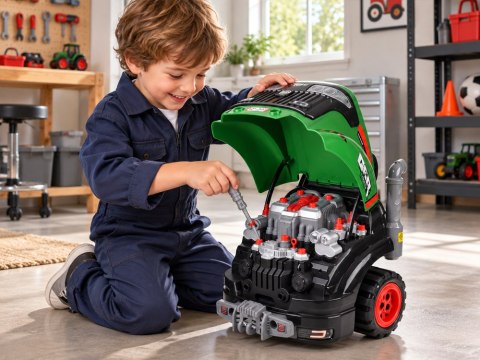 JOKOMISIADA WARSZTAT SAMOCHODOWY Zbuduj silnik TRAKTOR zestaw mechanika ZA6305