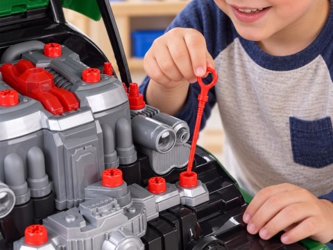 JOKOMISIADA WARSZTAT SAMOCHODOWY Zbuduj silnik TRAKTOR zestaw mechanika ZA6305