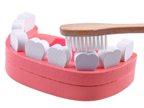 JOKOMISIADA Zestaw MAŁY DENTYSTA drewniany akcesoria ZA4718