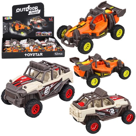 LEAN TOYS Samochód Terenowy Buggy Cross-Country Napęd Światła Dźwięki