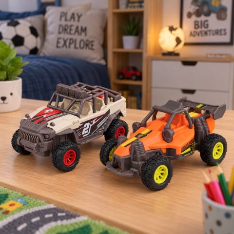 LEAN TOYS Samochód Terenowy Buggy Cross-Country Napęd Światła Dźwięki