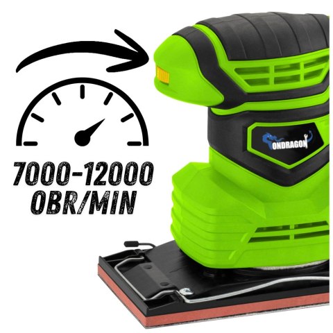 LEAN Toys SZLIFIERKA MIMOŚRODOWA OSCYLACYJNA ELEKTRYCZNA Z REGULACJĄ 3w1 145W