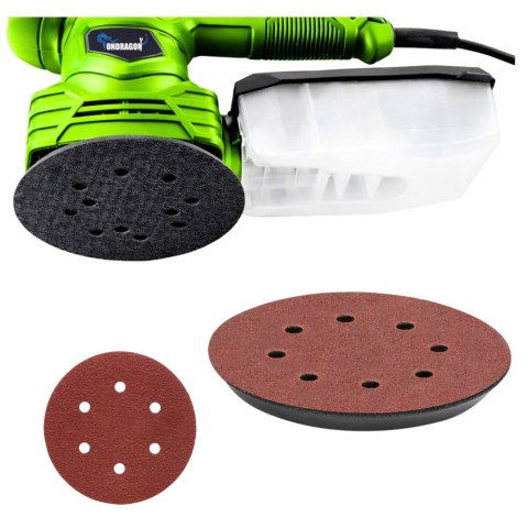 LEAN Toys SZLIFIERKA MIMOŚRODOWA OSCYLACYJNA ELEKTRYCZNA Z REGULACJĄ 3w1 145W