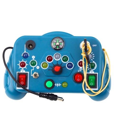 LEAN Toys Zabawka Sensoryczna Interaktywna Pad 13 Aktywności Niebieski