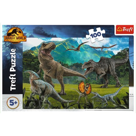 Trefl Puzzle Puzzle - 100 - Park Jurajski - Universal Jurrasic World - Trefl 16441