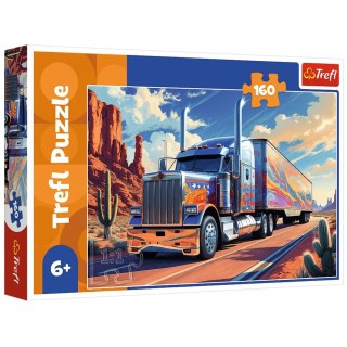 Trefl Puzzle Puzzle - 160 - Ciężarówka w trasie - Trefl 15413