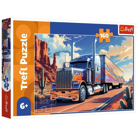 Trefl Puzzle Puzzle - 160 - Ciężarówka w trasie - Trefl 15413