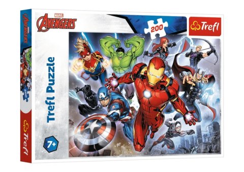 Trefl Puzzle Puzzle - 200 - Marvel Avengers - Waleczni Avengersi - Trefl 13260