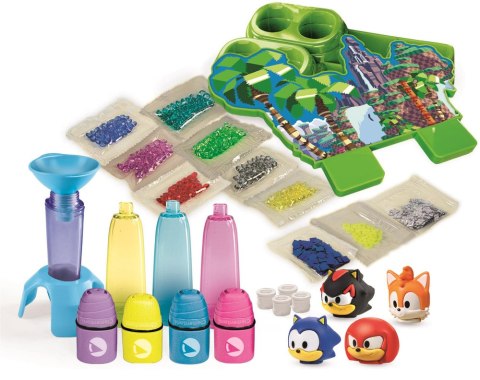 Clementoni Idea Art Zestaw Fabryka Markerów Zakreślaczy 4 sztuki Sonic Clementoni 18424