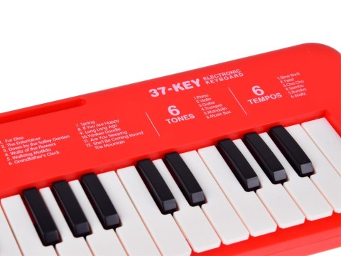 JOKOMISIADA Keyboard interaktywne organy dla dzieci 37-klawiszy + mikrofon IN0190