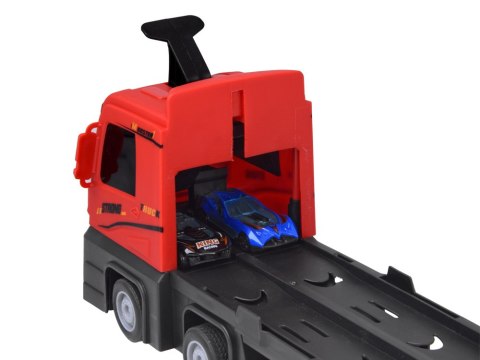 JOKOMISIADA Laweta transporter TIR rozkładany 200cm + 6 aut Dwupoziomowa budowa ZA6587
