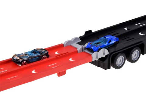 JOKOMISIADA Laweta transporter TIR rozkładany 200cm + 6 aut Dwupoziomowa budowa ZA6587