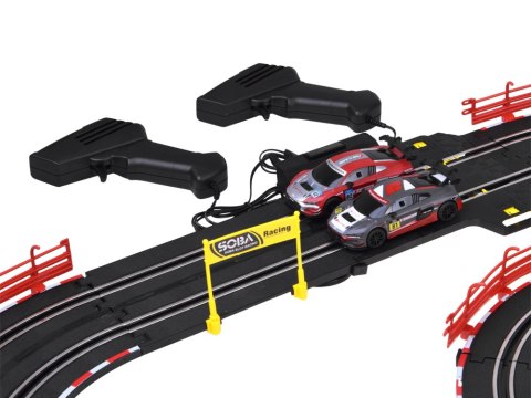 JOKOMISIADA TOR WYŚCIGOWY elektryczny 525cm Audi R8 LMS GT3 EVO II 2 auta s:1:43 RC0776