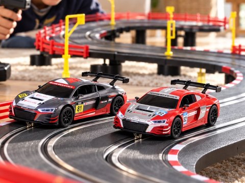 JOKOMISIADA TOR WYŚCIGOWY elektryczny 525cm Audi R8 LMS GT3 EVO II 2 auta s:1:43 RC0776