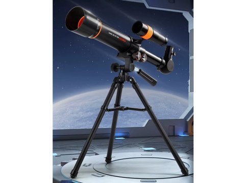 JOKOMISIADA Teleskop astronomiczny dla dzieci + metalowy statyw 18x 60x LUNETA ZA6300