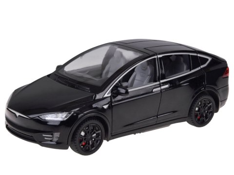 JOKOMISIADA Autko Tesla Model X RC 1:22 metalowy samochód na pilota LED dym RC0772
