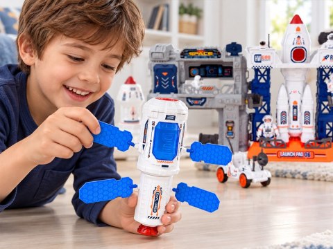 JOKOMISIADA KOSMOS Ogromny zestaw kosmiczny Centrum, rakieta, astronauta, łazik ZA6302