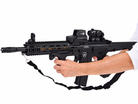 JOKOMISIADA Karabin elektryczny na kulki żelowe - 2 tryby działania, ok. 82cm ZA6265