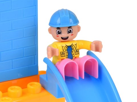 JOKOMISIADA Klocki DUŻE plastikowe 94ele w pojemniku z uchwytem + figurki ZA6429