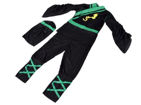 JOKOMISIADA Kostium NINJA - przebranie na bal karnawałowy i Halloween Strój r. M ZA6296