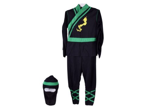 JOKOMISIADA Kostium NINJA - przebranie na bal karnawałowy i Halloween Strój r. M ZA6296
