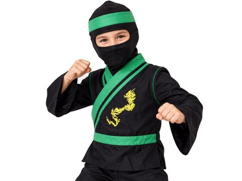 JOKOMISIADA Kostium NINJA - przebranie na bal karnawałowy i Halloween Strój r. M ZA6296